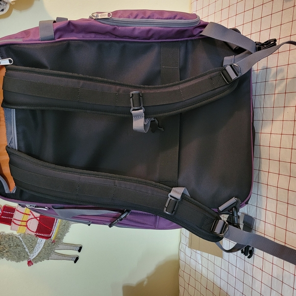 Purple Backpack - Picture 2 of 3